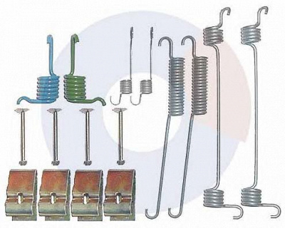 CARRAB BRAKE PARTS 3122 -  Комплектующие, тормозная колодка